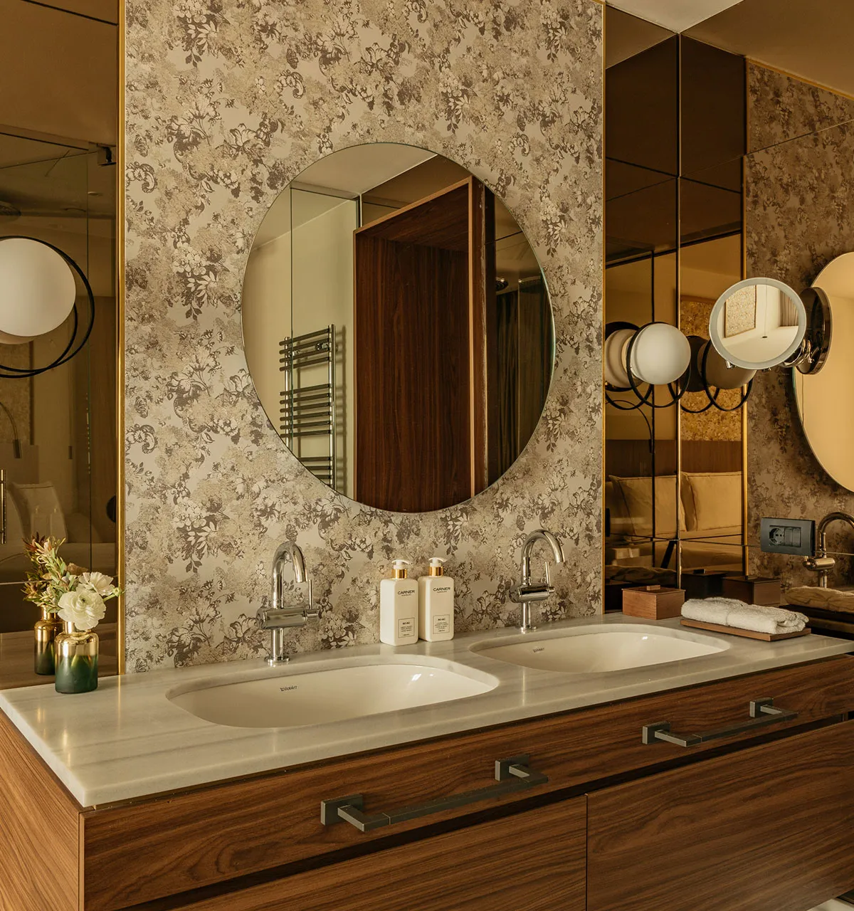 Project: Palazzo Cordusio Gran Meliá, Milan (2023) Collection: I Filati – Fabric-effect porcelain stoneware by Florim Ceramiche