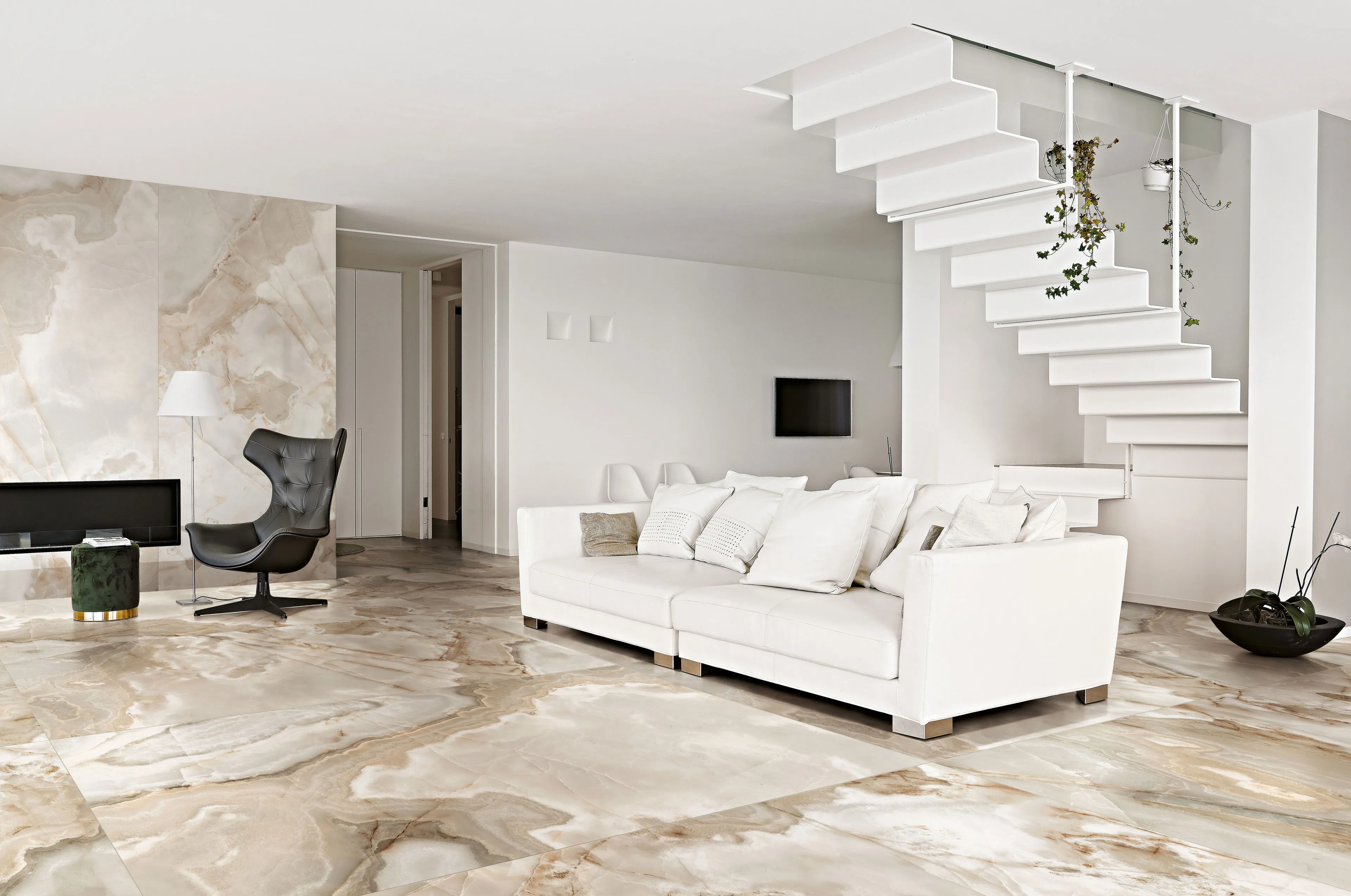 Flooring/cladding in porcelain stoneware RÊVES by Florim Ceramiche